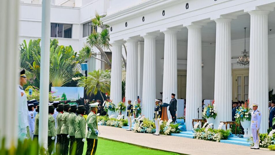 Presiden Prabowo Pimpin Upacara Hari Lahir Pancasila